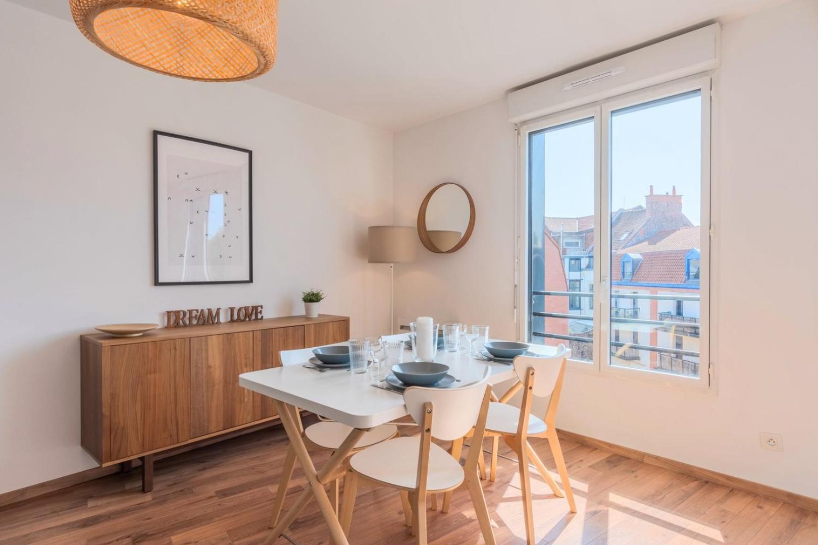 Quiet 1 Bedroom Apartment Parking Old Lille Zewnętrze zdjęcie